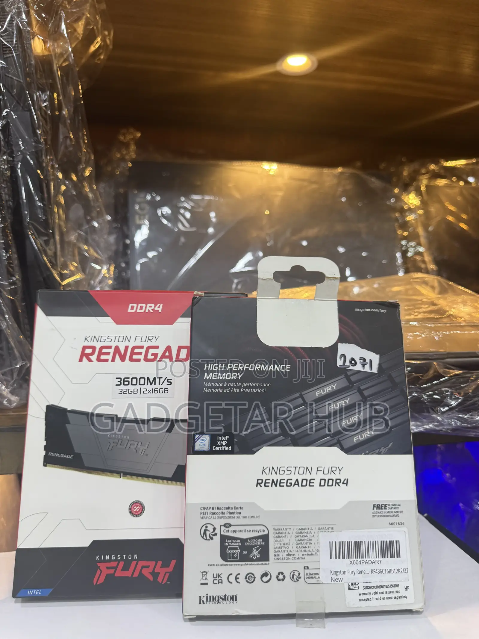 Kingston Fury Beast 32GB (2x16GB) Ram