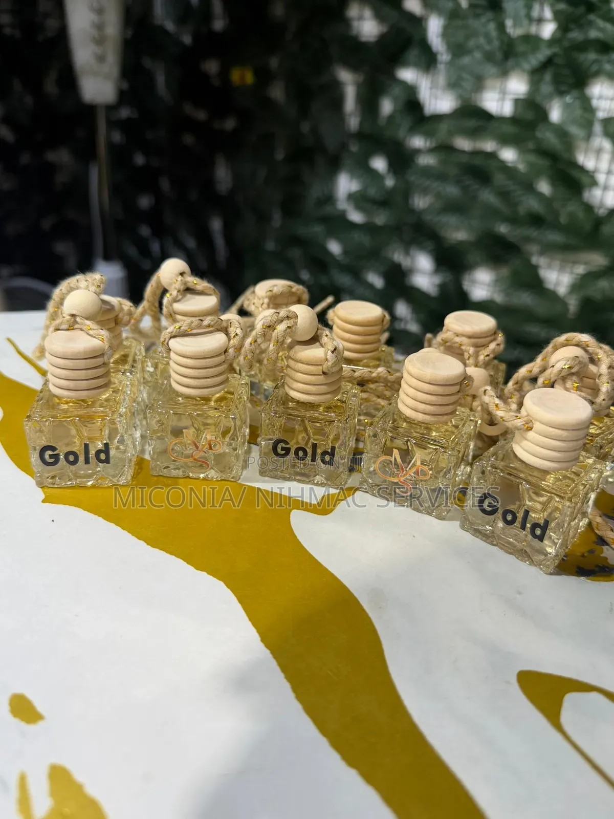Miconia Gold Car Diffuser