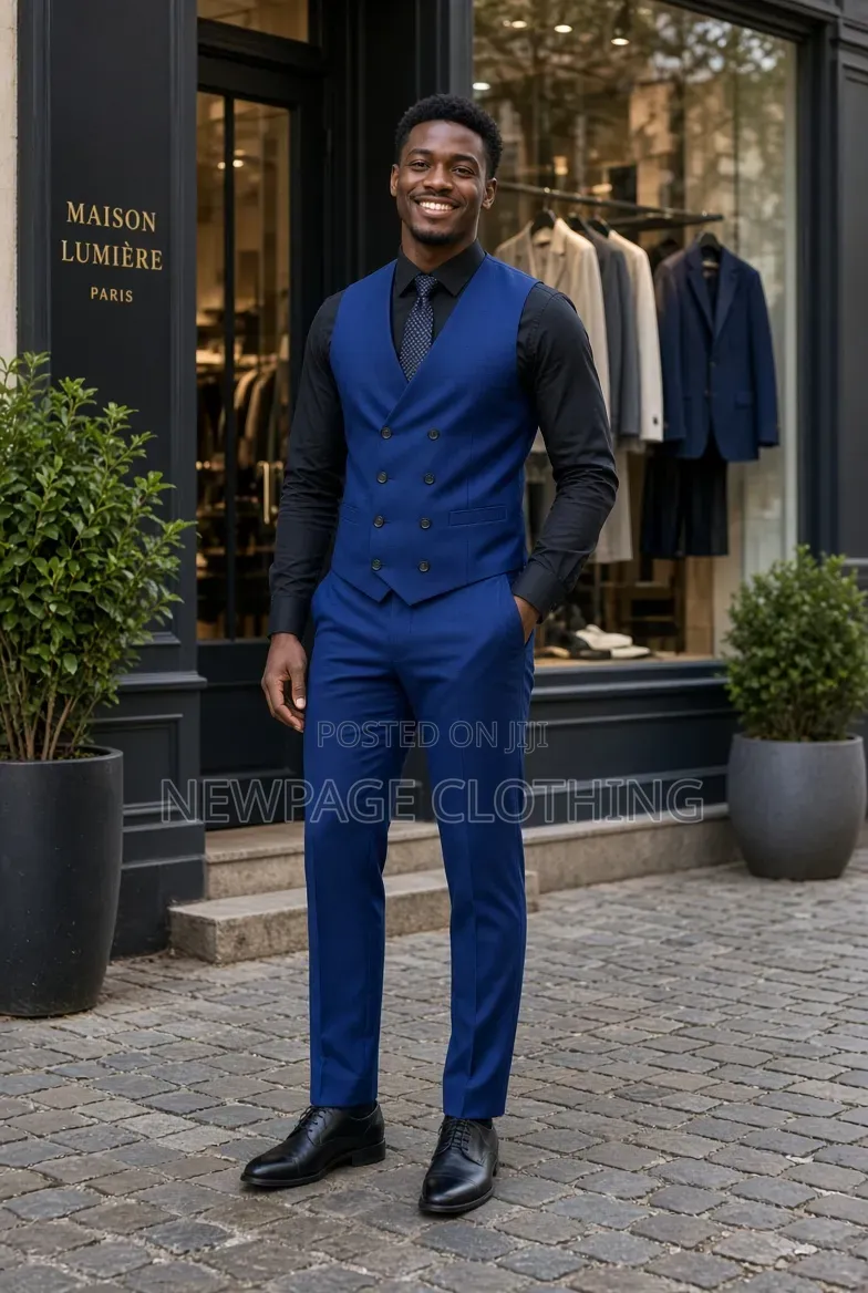 This Is How You You Look Peng in This 3 in 1 Royal Blue Blazer