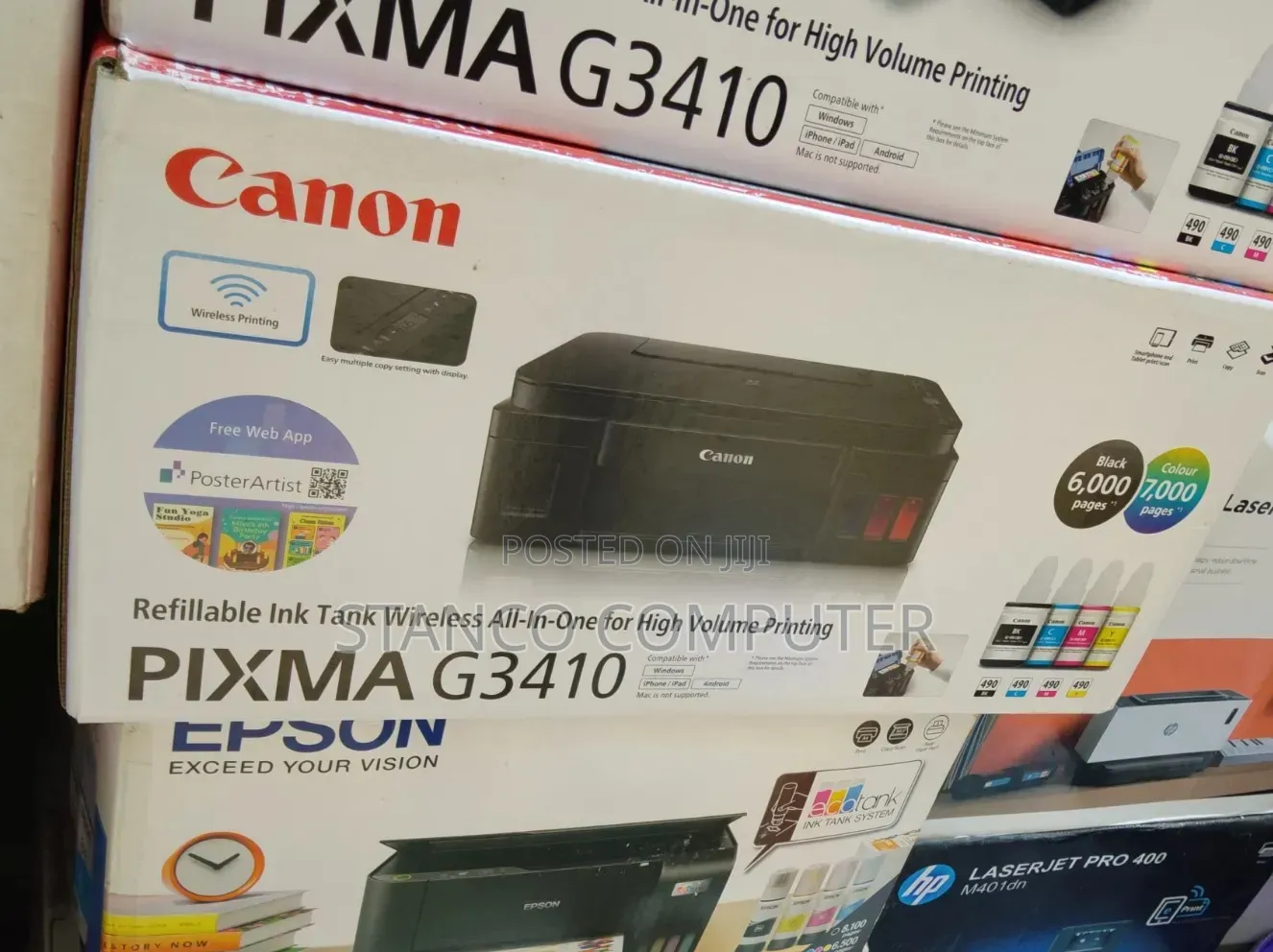 Canon PIXMA (G3410) Wireless Printer
