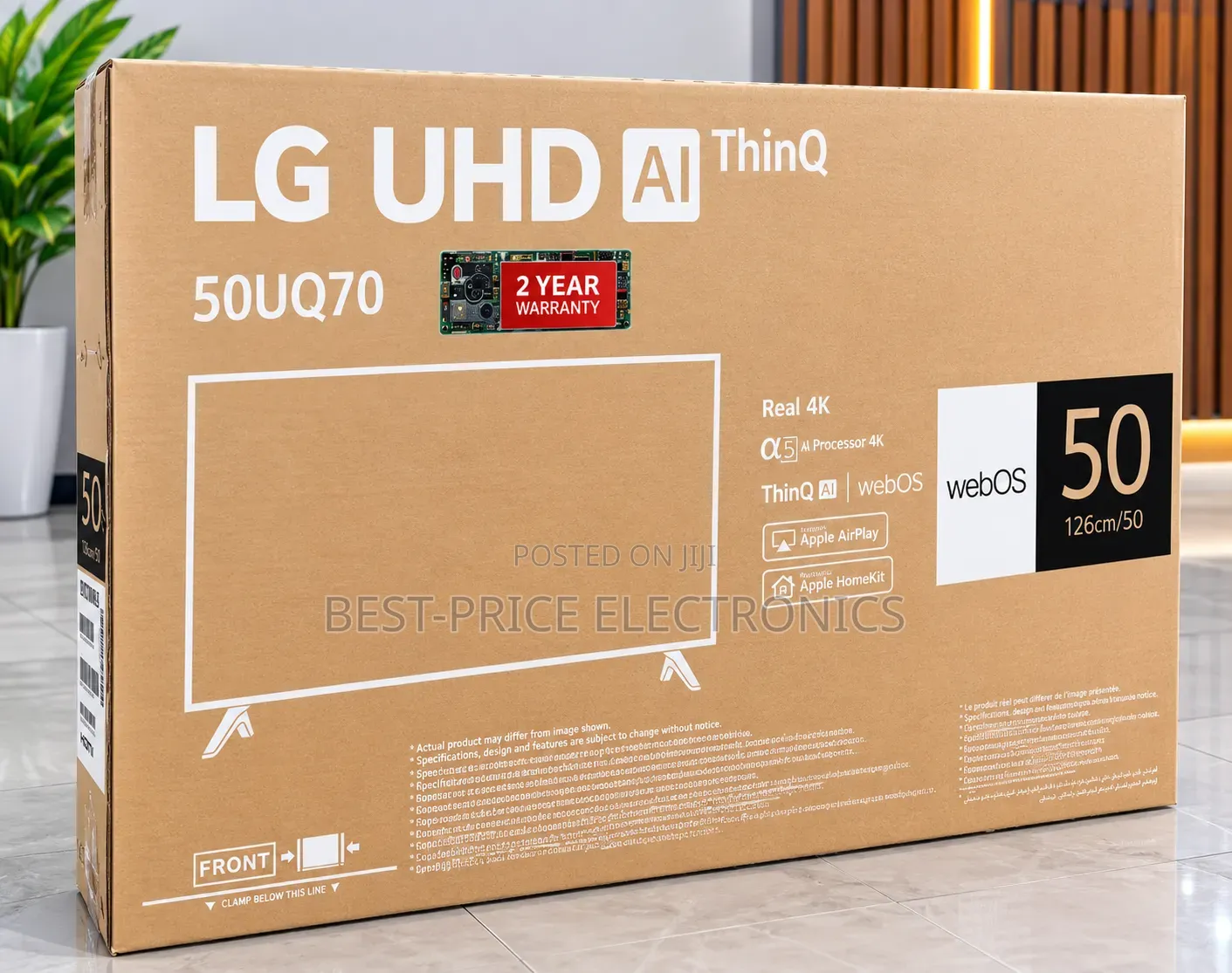 LG Smart TV Frameless