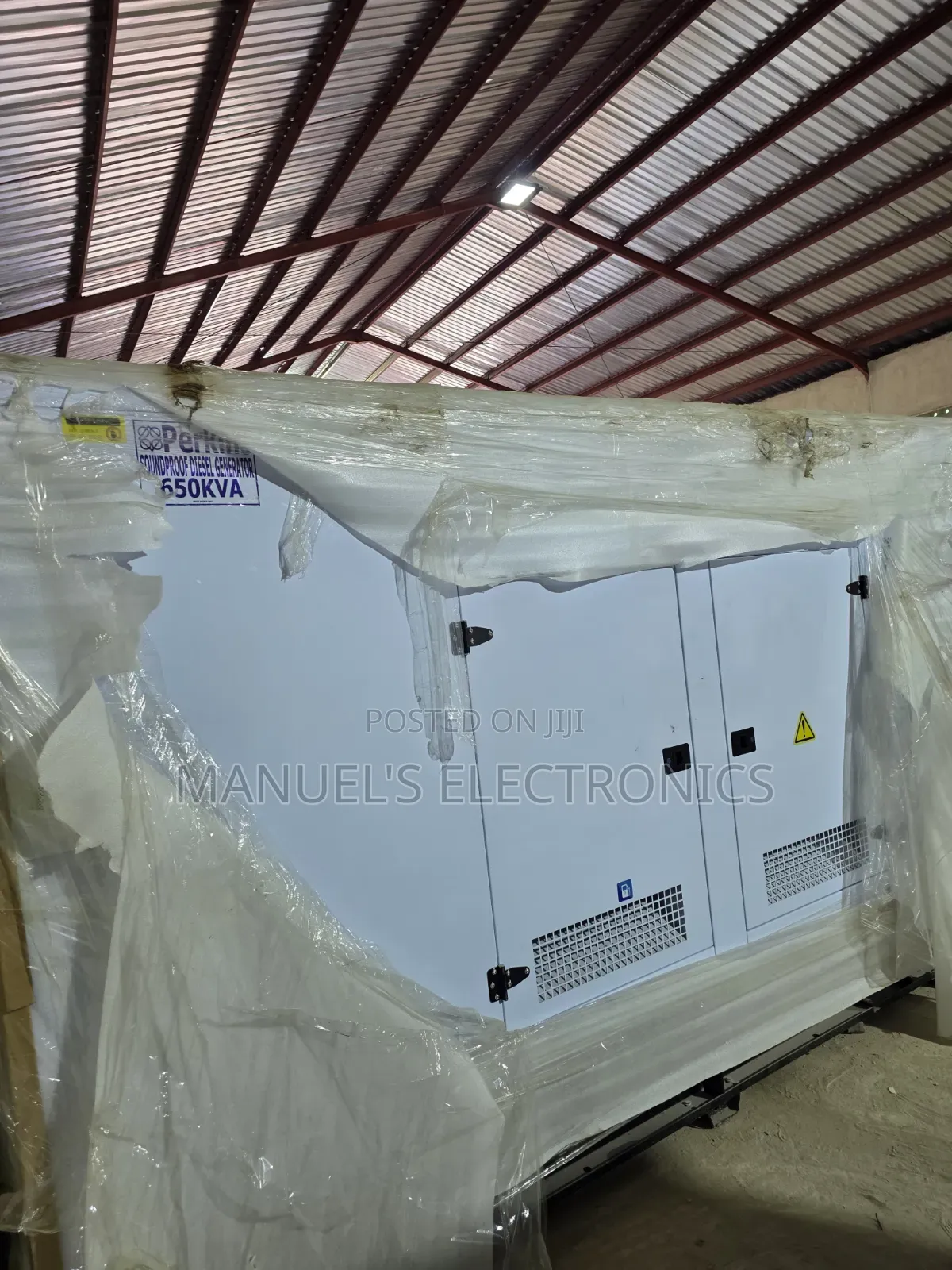 This Is Sp650kva Perkins Diesel Soundproof Generator 2years Wty