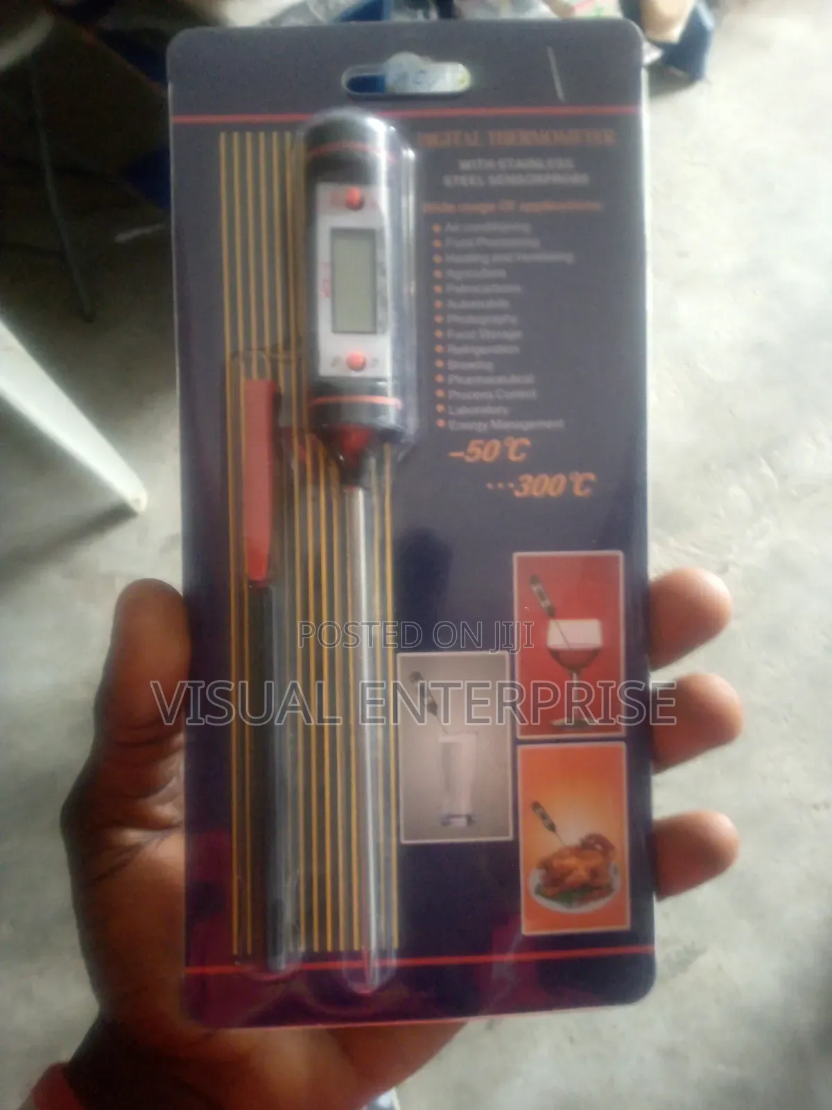 Industrial and Cooking Digital Thermometer.