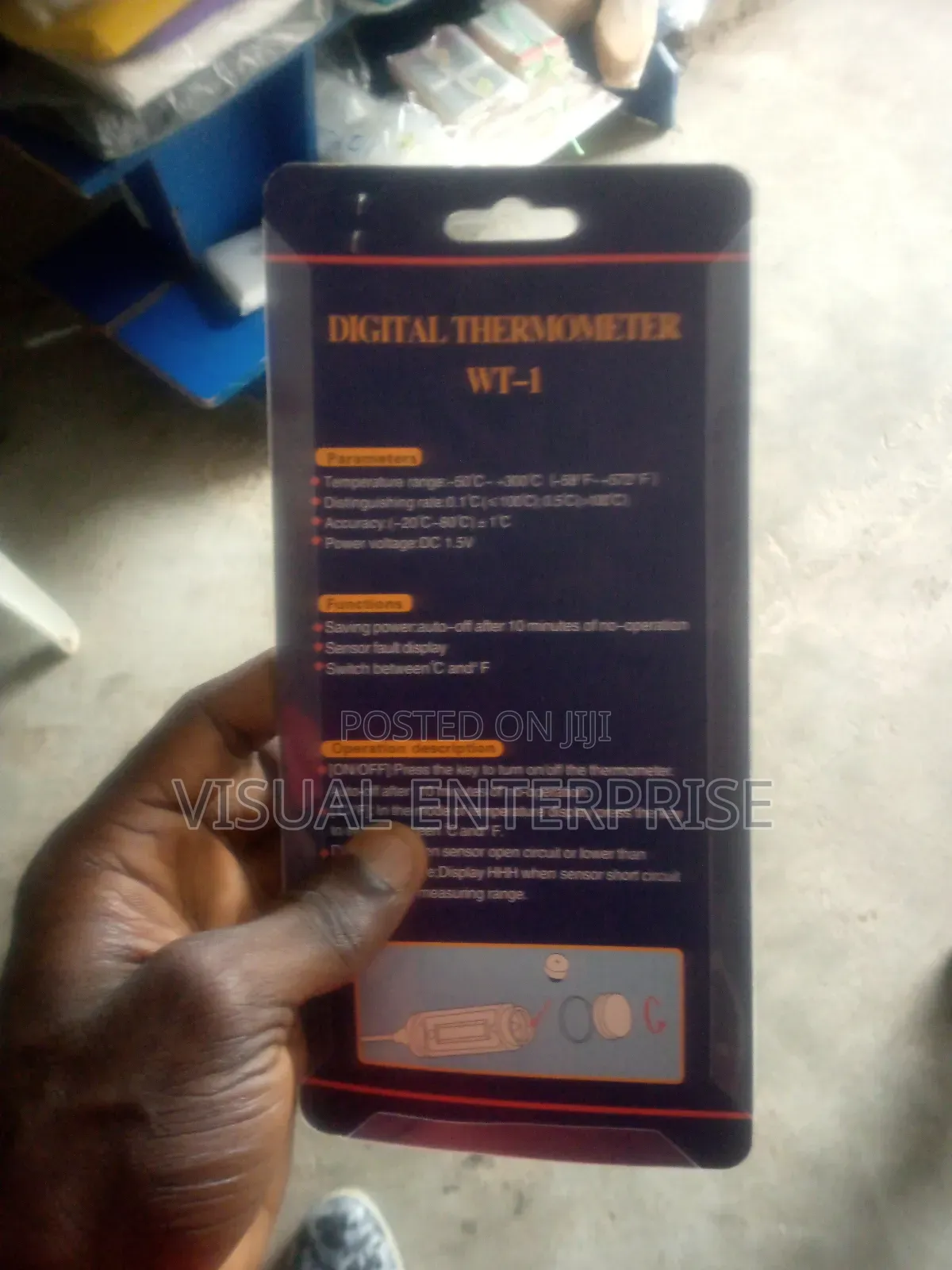 Industrial and Cooking Digital Thermometer.