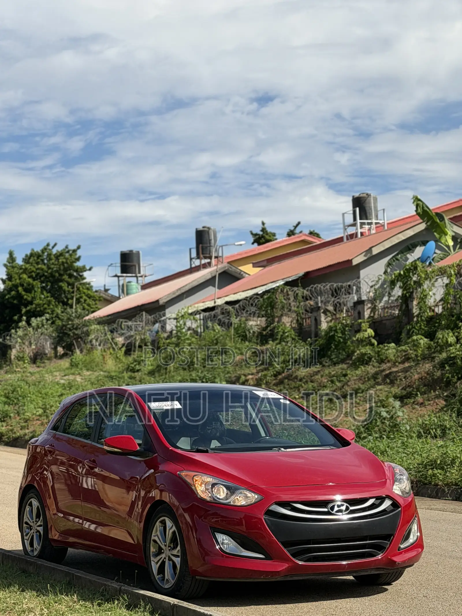 Hyundai Elantra 2013 Red