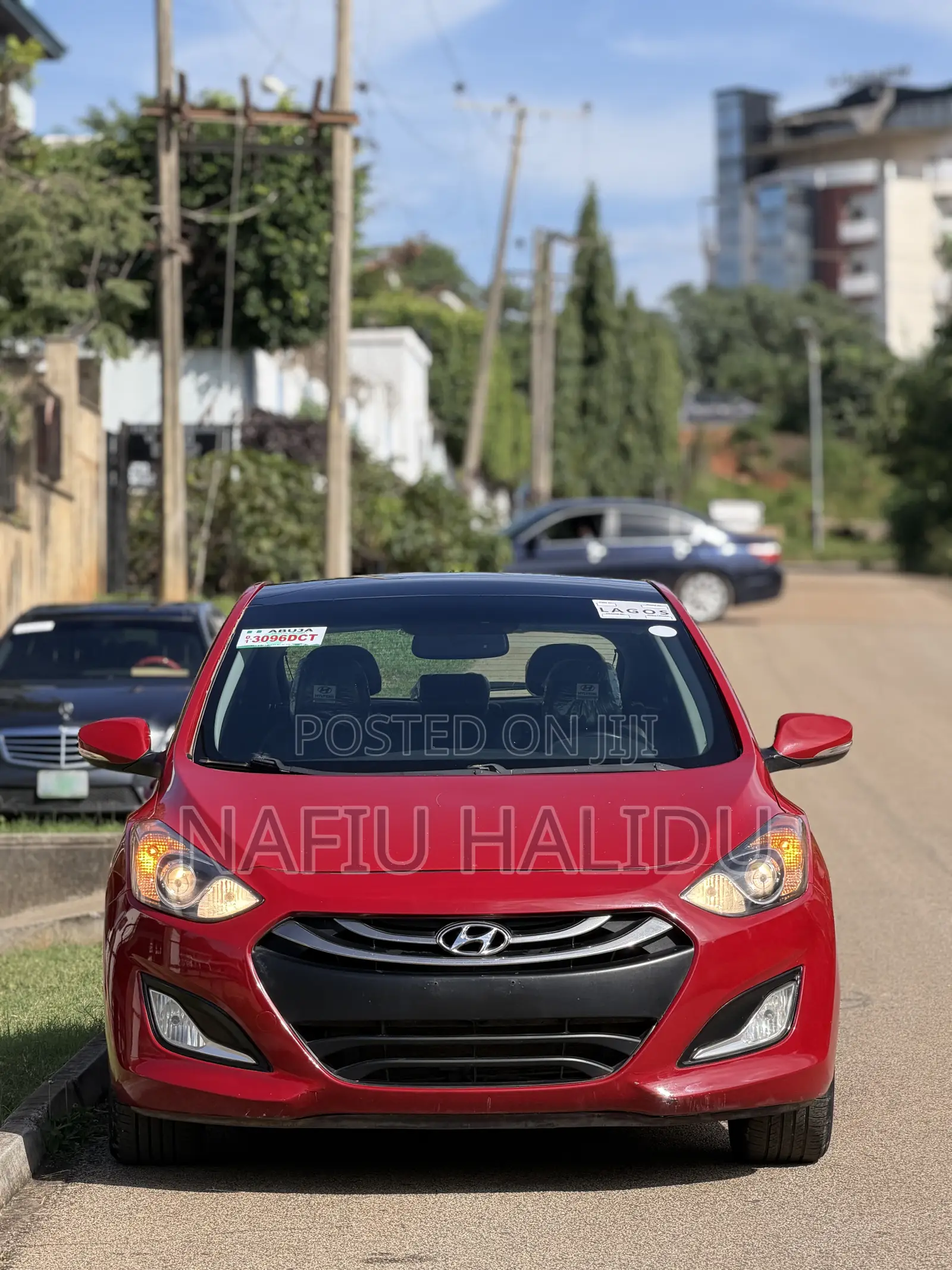 Hyundai Elantra 2013 Red