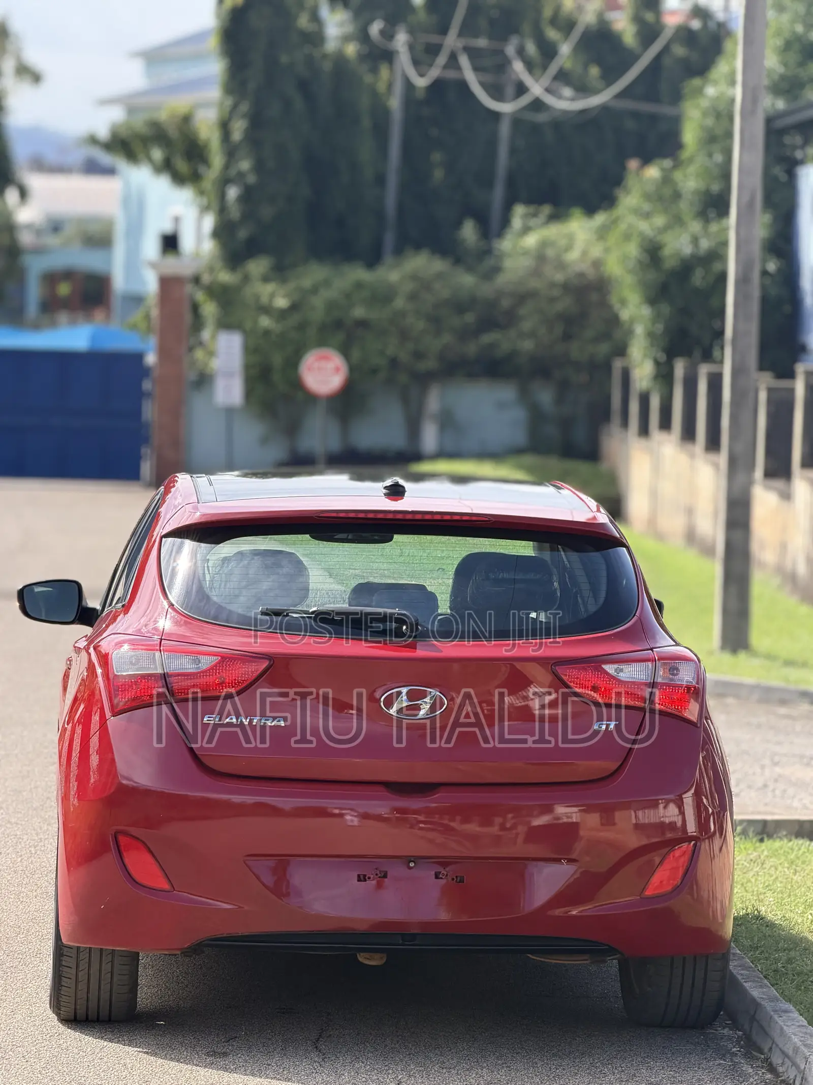 Hyundai Elantra 2013 Red