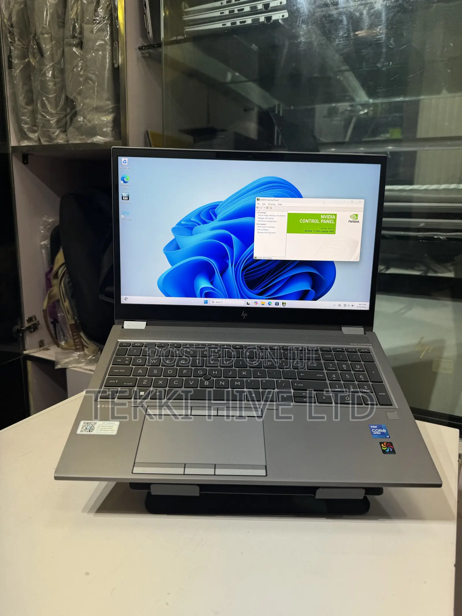 Laptop HP ZBook Fury 15 G8 32GB Intel Core i7 SSD 512GB