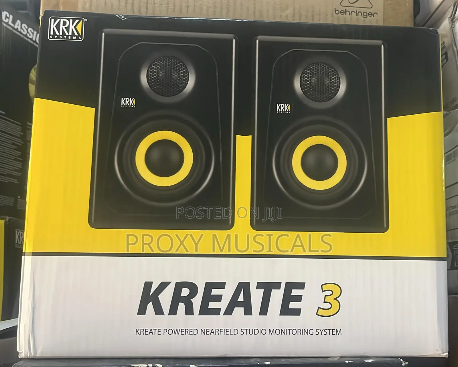 KRK Kreate 3 Studio Monitor Speakers