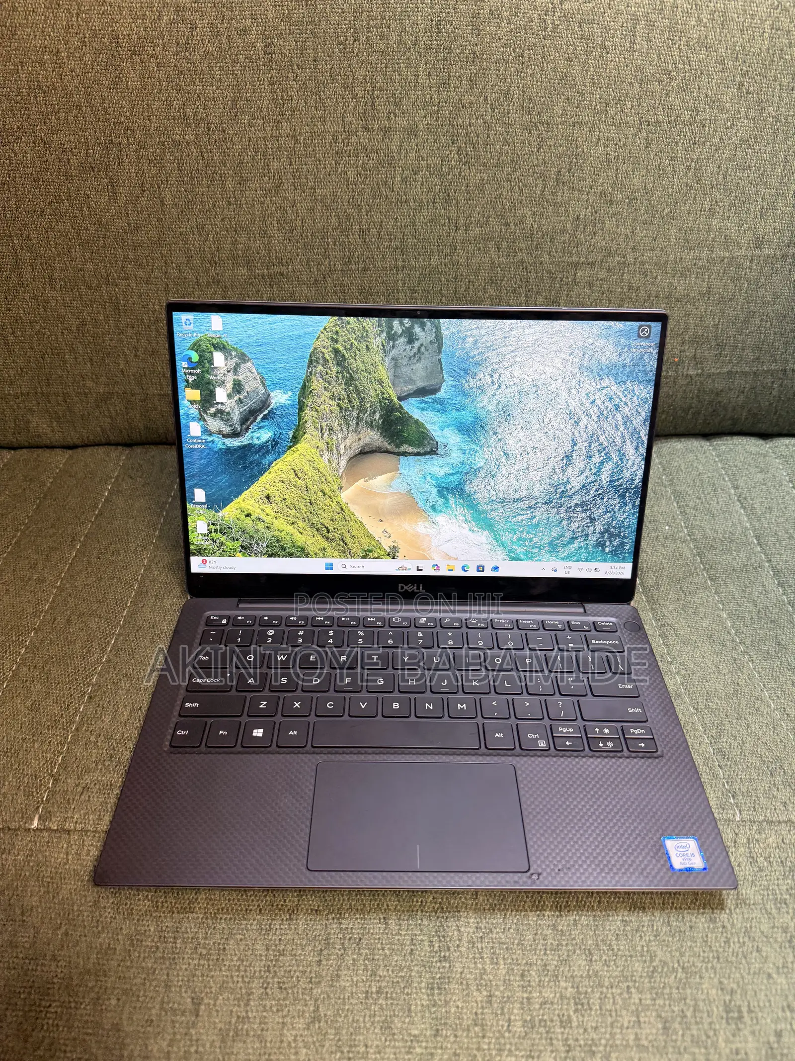 Laptop Dell XPS 13 8GB Intel Core i5 SSD 256GB