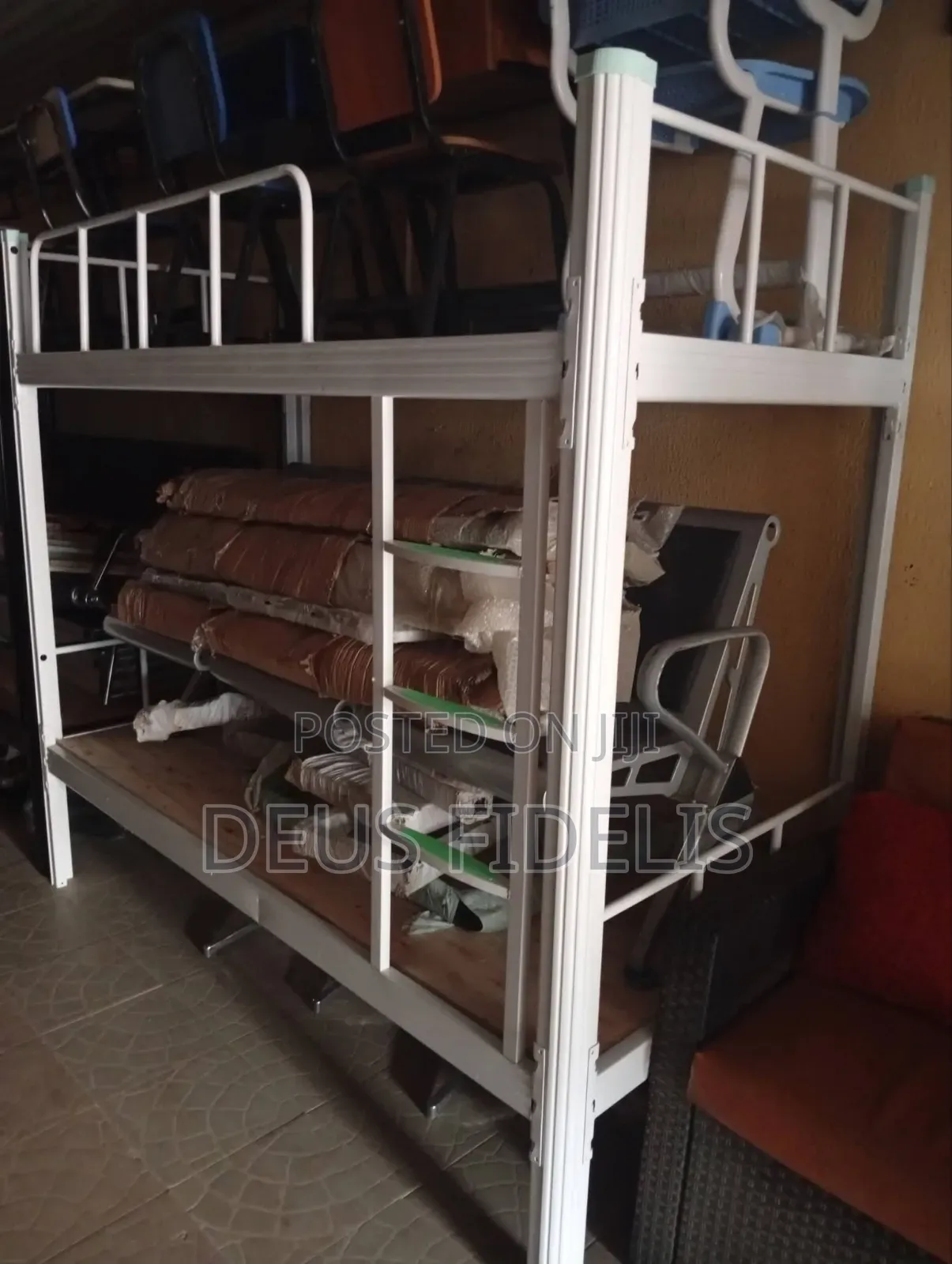 Detachable Bunk Bed With Wood for Hostel's