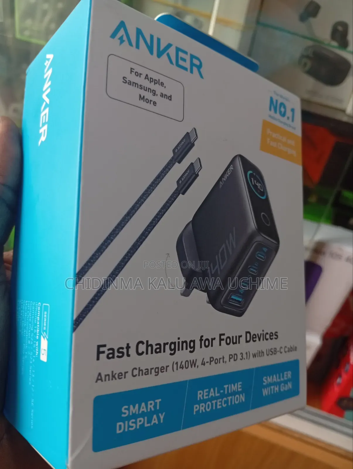 Anker 140w Fast Charging 3.1 4 Port  Charger