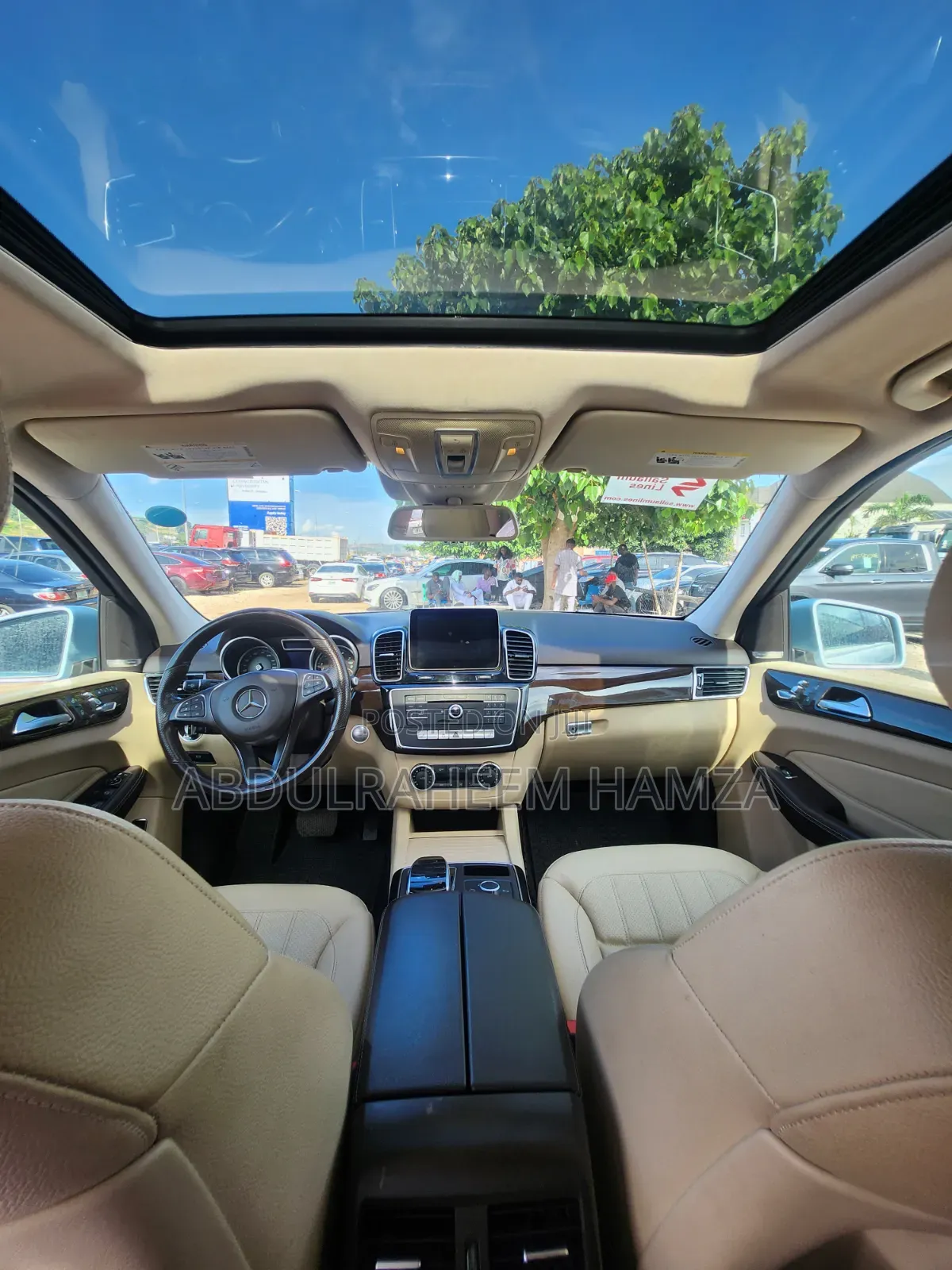 Mercedes-Benz GLE-Class 2017 Blue