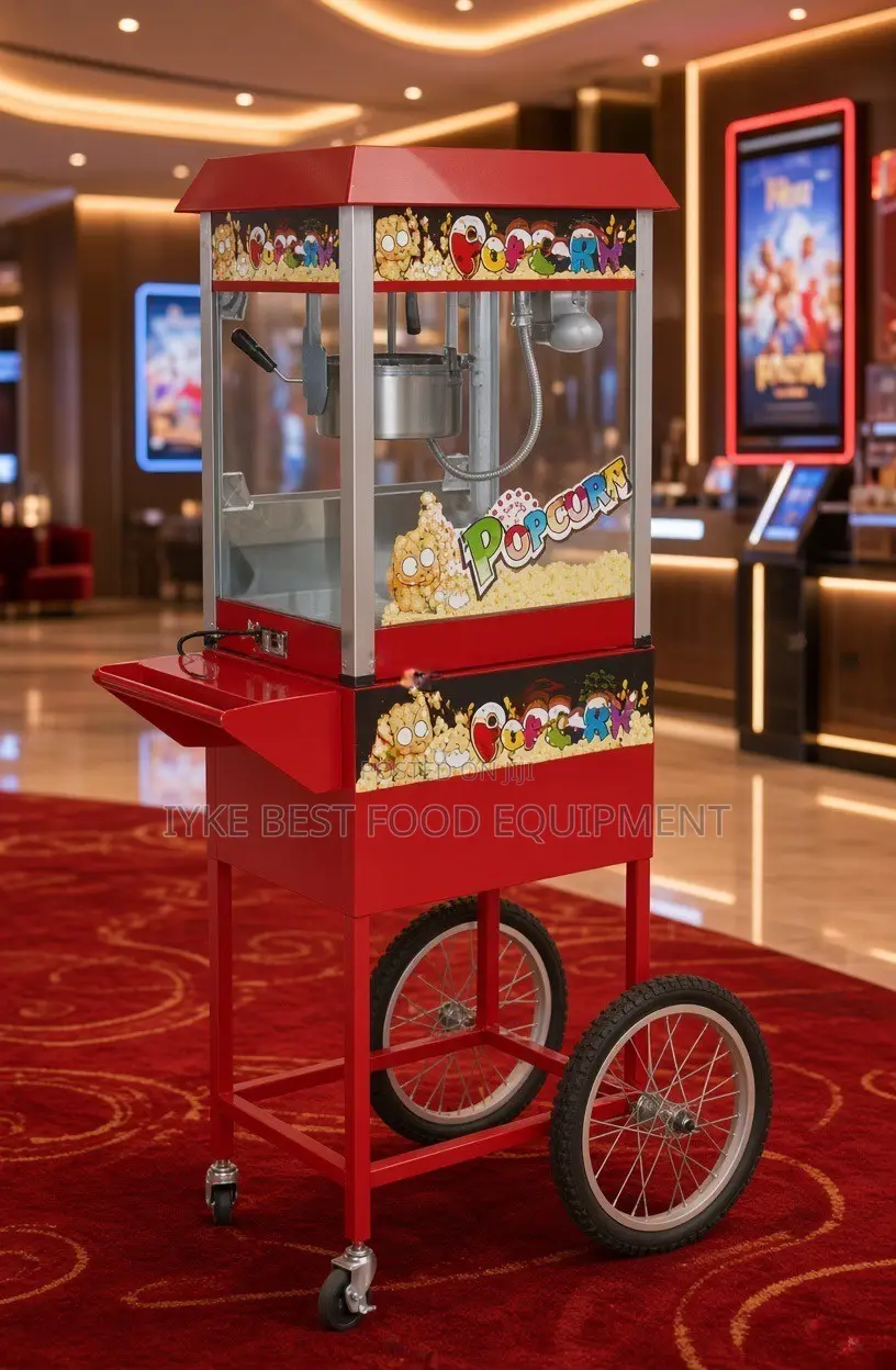 Popcorn Machine With Cart