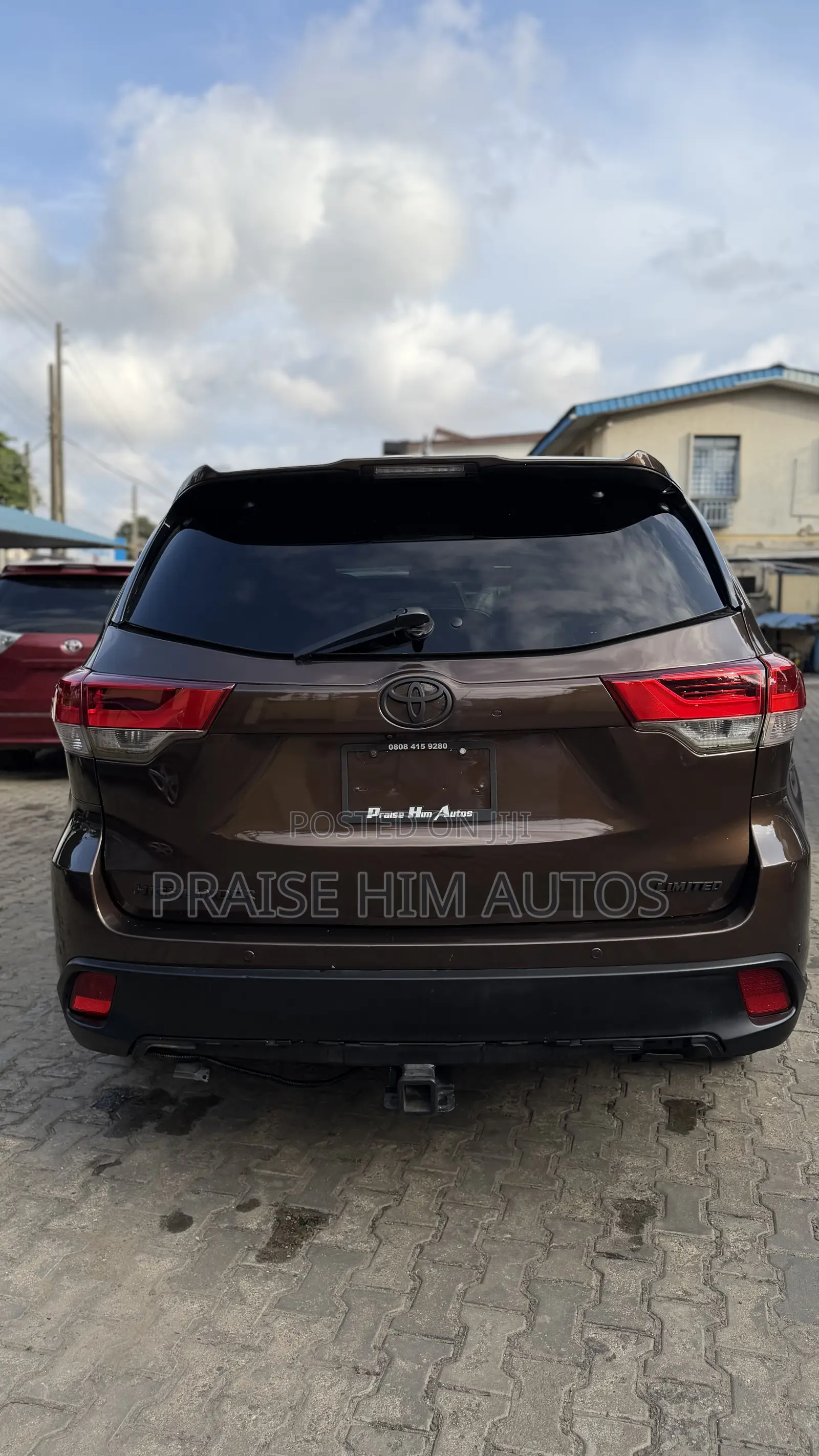 Toyota Highlander Limited V6 4x4 (3.5L 6cyl 6A) 2016 Brown