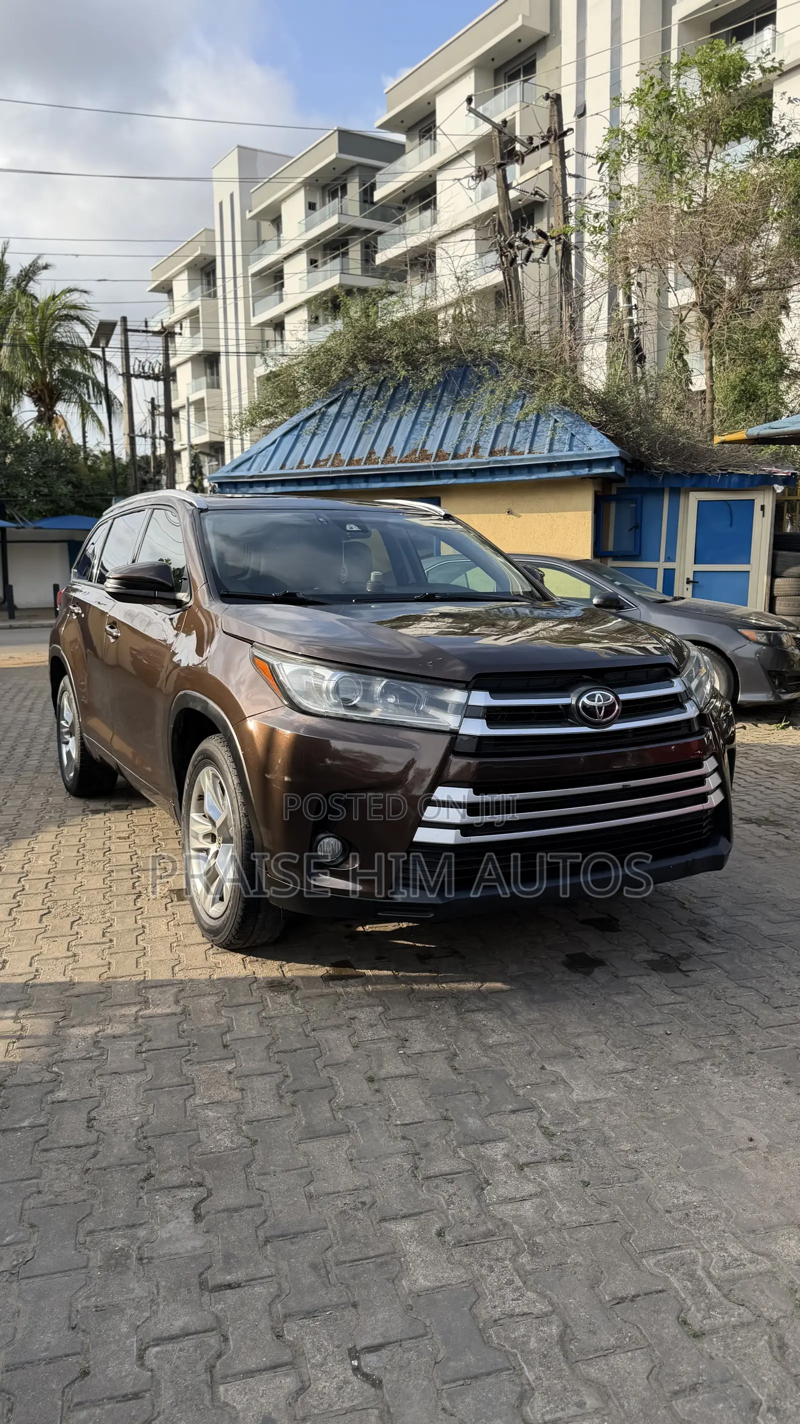 Toyota Highlander Limited V6 4x4 (3.5L 6cyl 6A) 2016 Brown