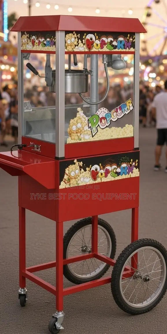 Popcorn Machine With Cart