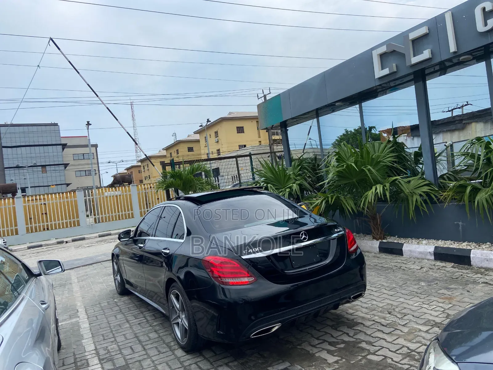 Mercedes-Benz C400 4Matic AWD Sedan (3.0L V6 7A) 2015 Black