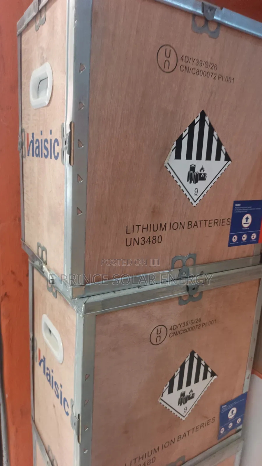 12v 4kwh Haisic Lithium Iron Battery