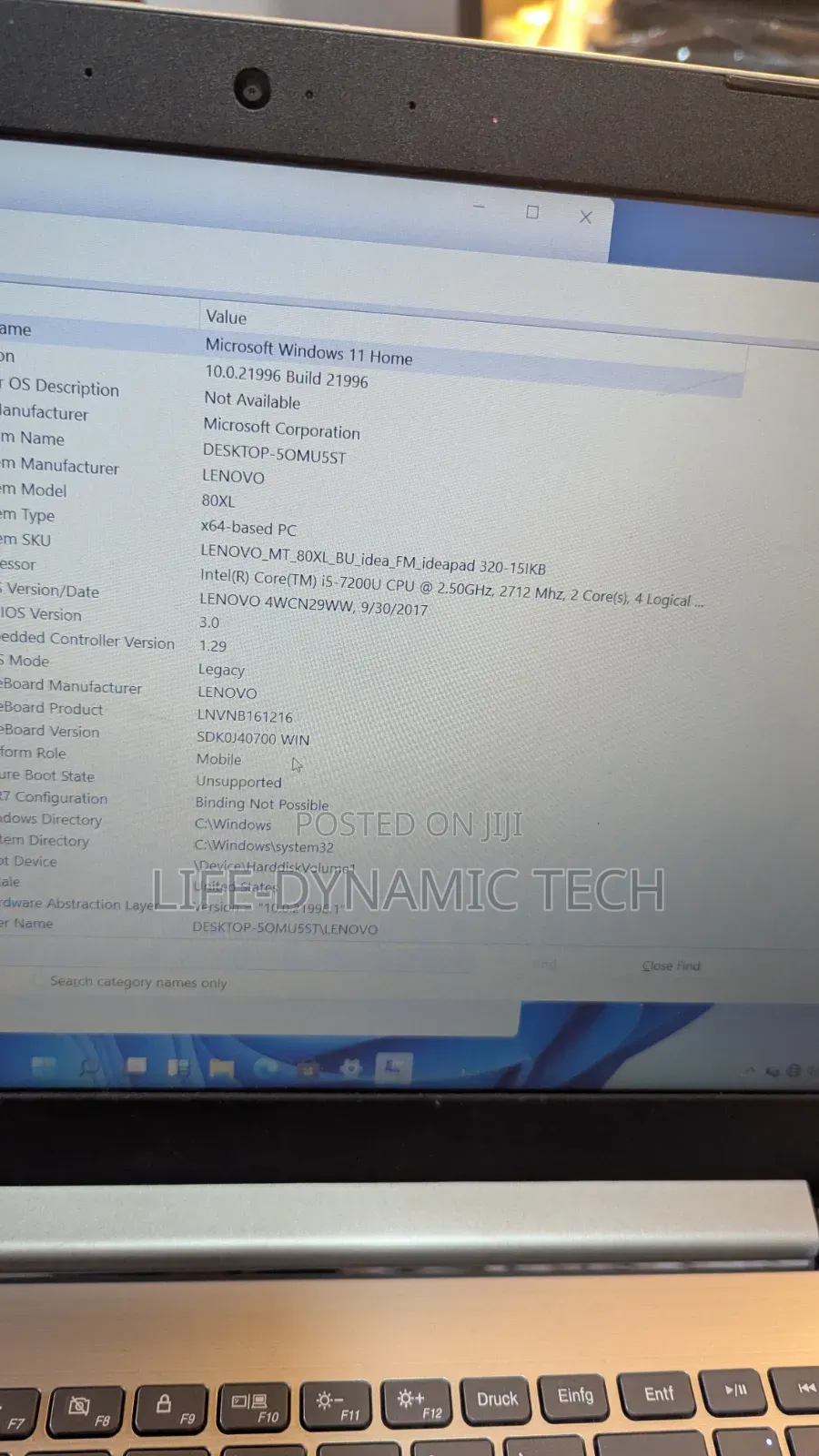 Laptop Lenovo IdeaPad 320 4GB Intel Core i5 HDD 1T