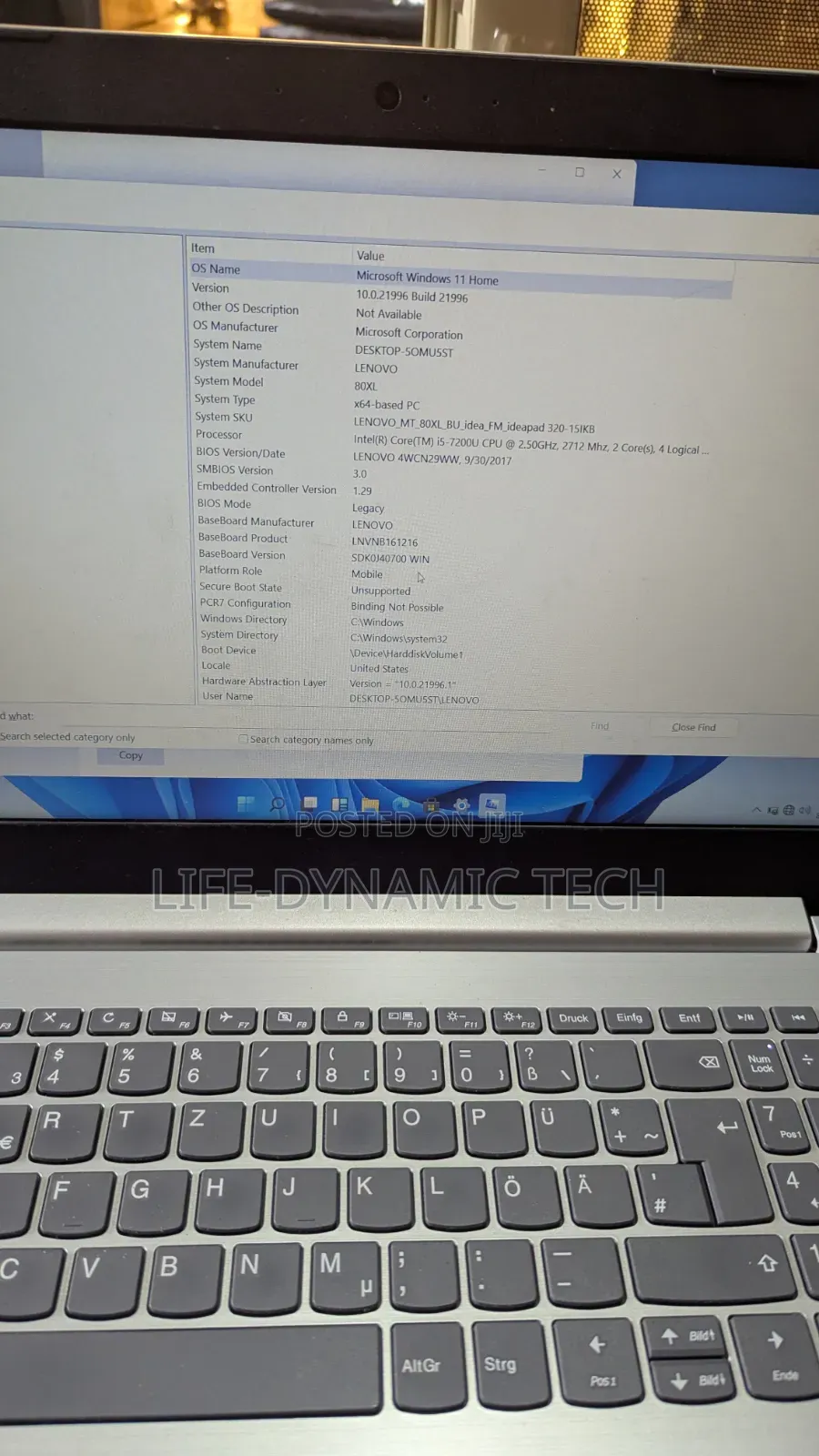 Laptop Lenovo IdeaPad 320 4GB Intel Core i5 HDD 1T