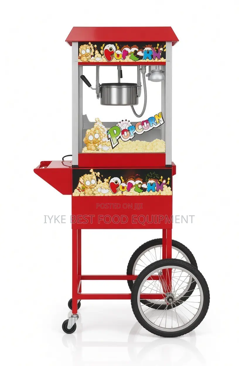 Popcorn Machine With Cart