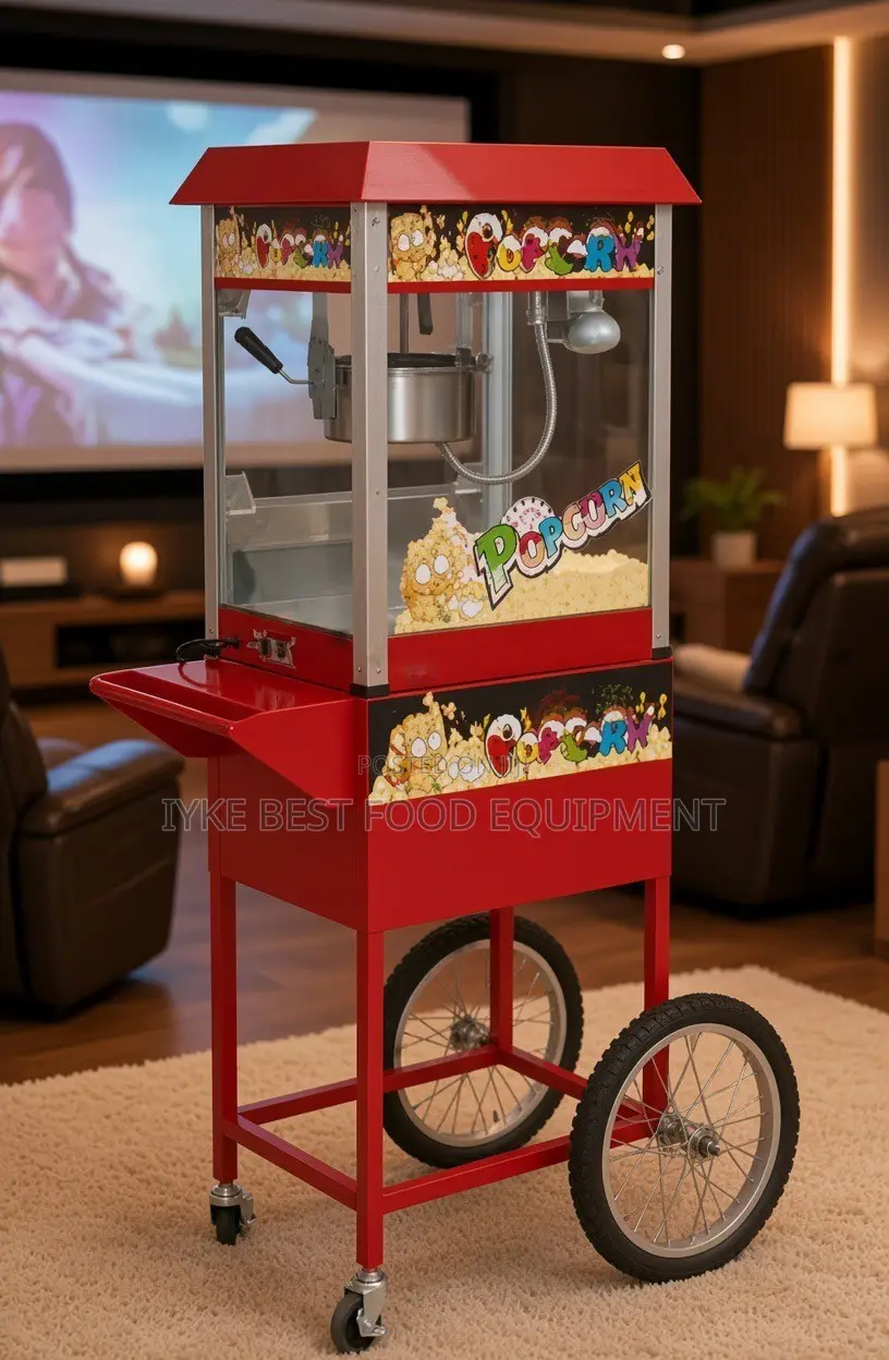 Popcorn Machine With Cart