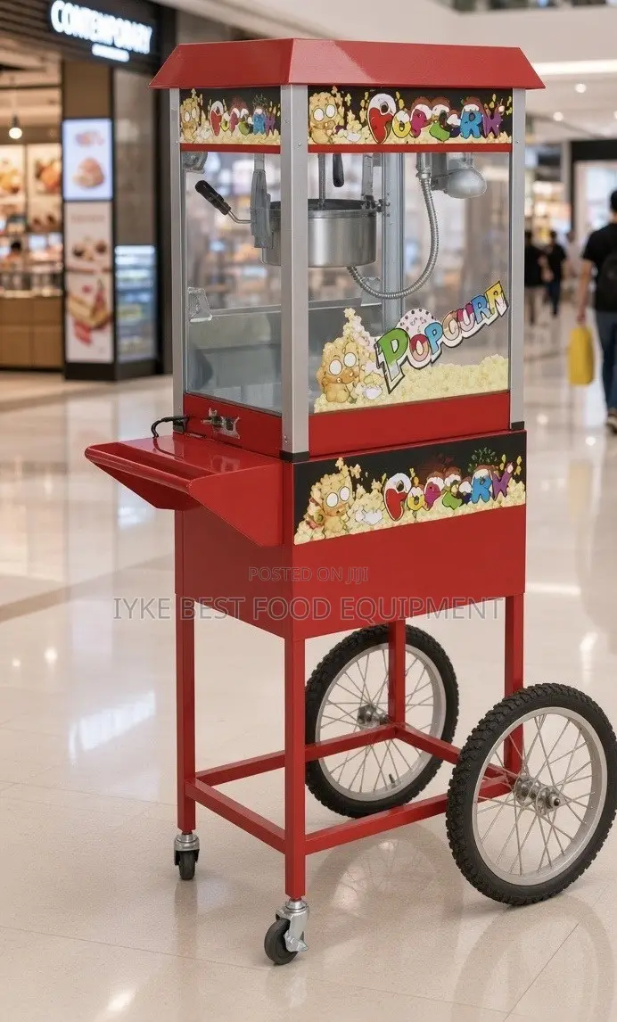 Popcorn Machine With Cart