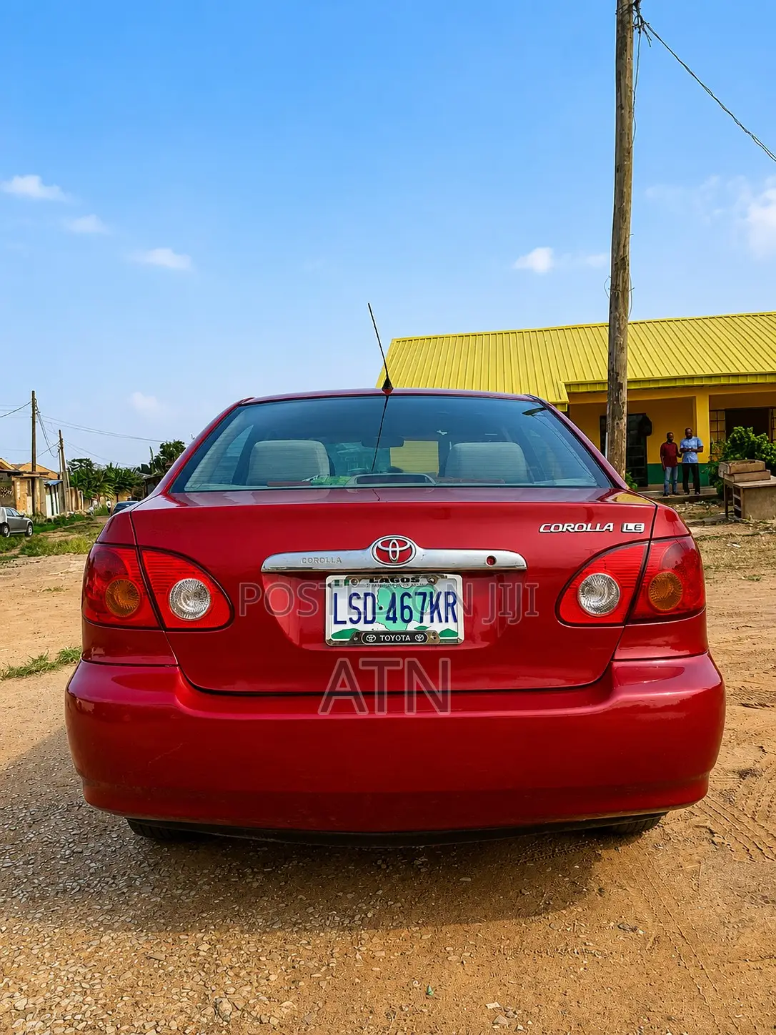 Toyota Corolla LE 2004 Red