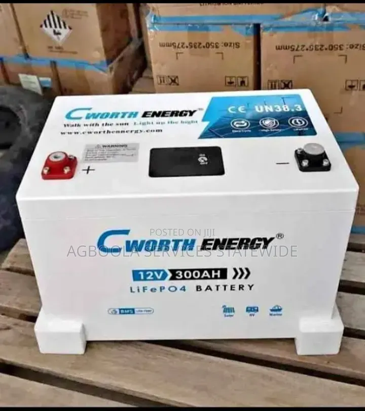 4KVA Cworth Hybrid Inverter + 2 Lithium Batteries + 4 Solar Panels