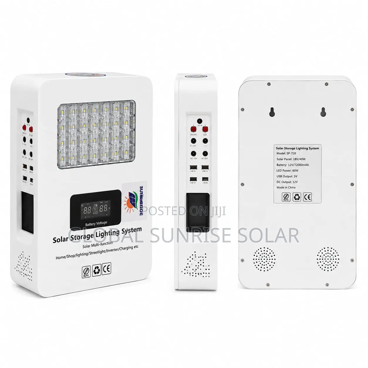 500 Watt Solar Generator