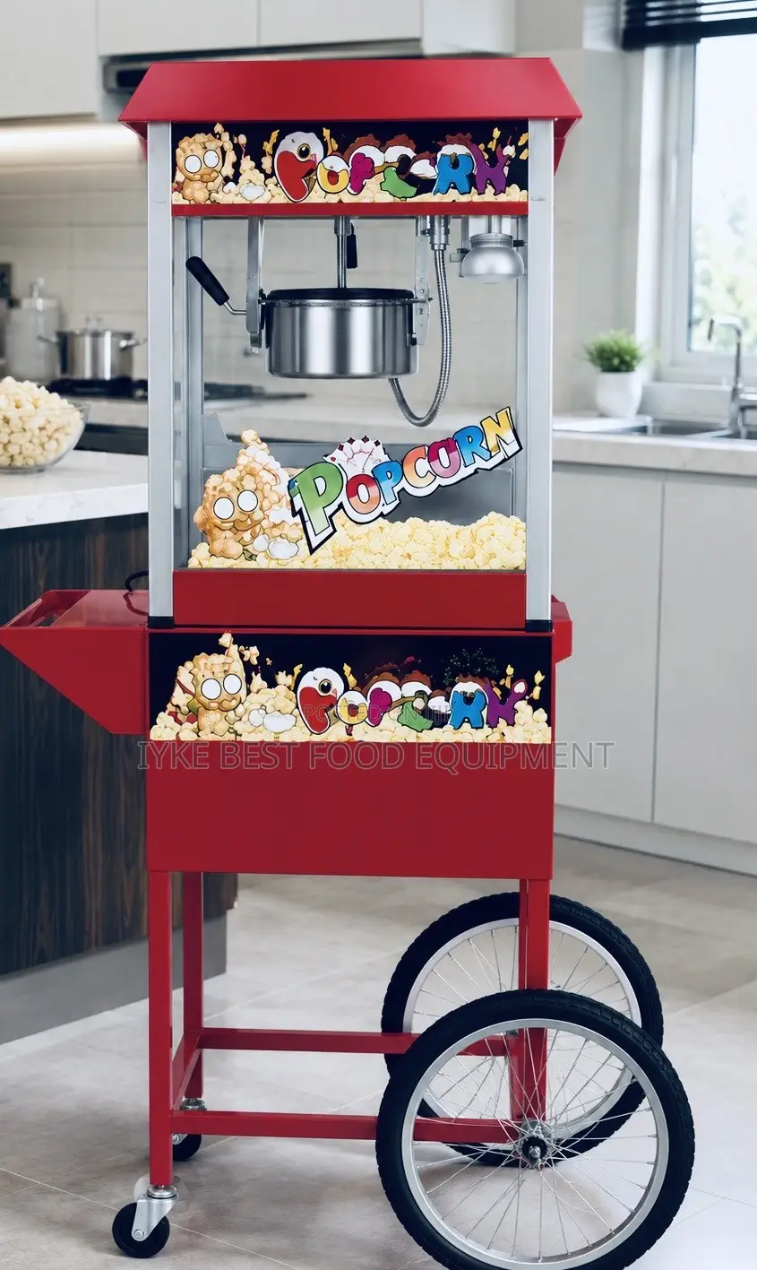 Popcorn Machine With Cart