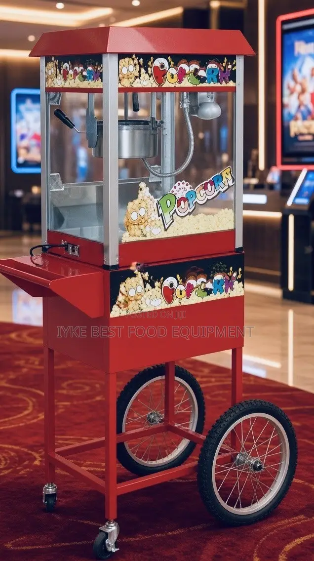 Popcorn Machine With Cart