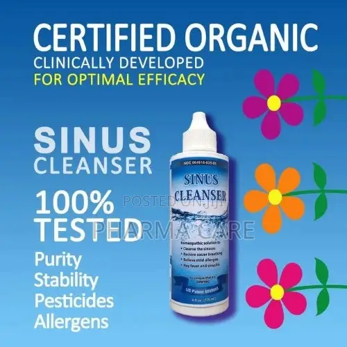 Natural Nasal Cleaner for Allergies Sinus 118ML