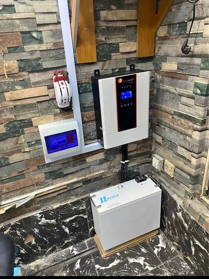 1.5KVA Cworth Hybrid Inverter + 1 Lithium Battery + 2 Solar System ⚡