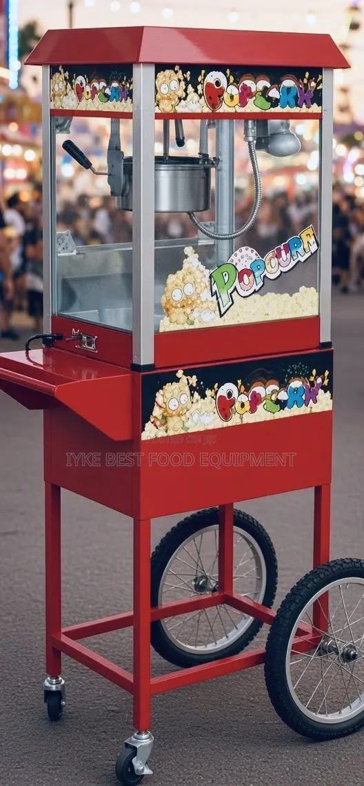 Popcorn Machine With Cart
