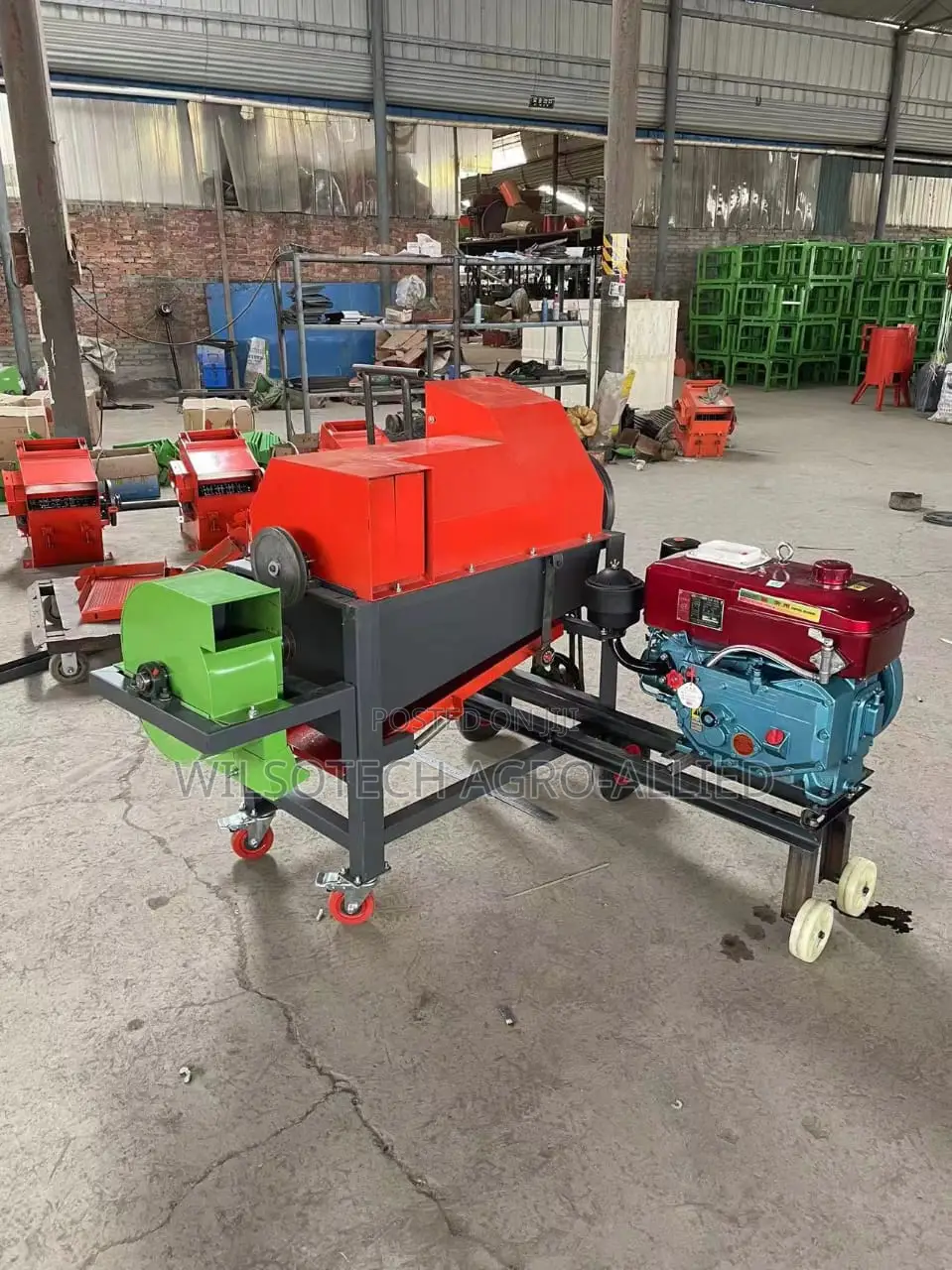 1ton/Hr Soya Beans and Beans Threshing Machine Without Power