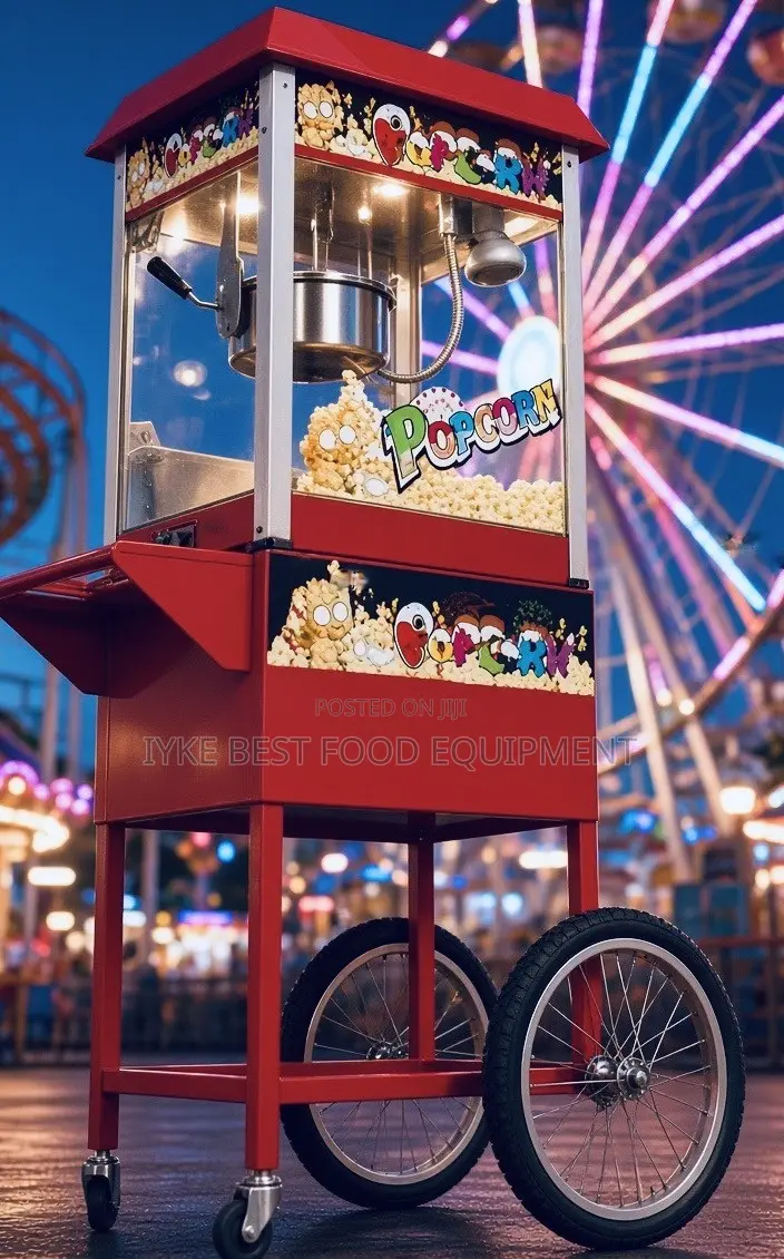 Popcorn Machine With Cart