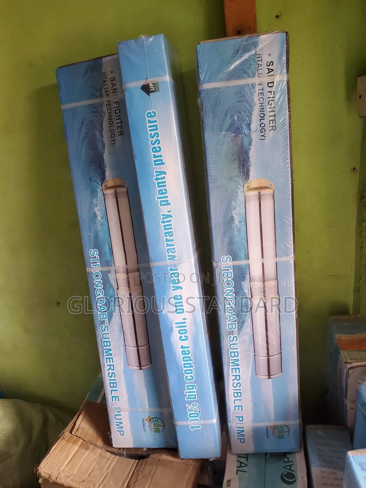 0.75hp  Strong Dab Submersible Pumping Machine 100%copper Coil