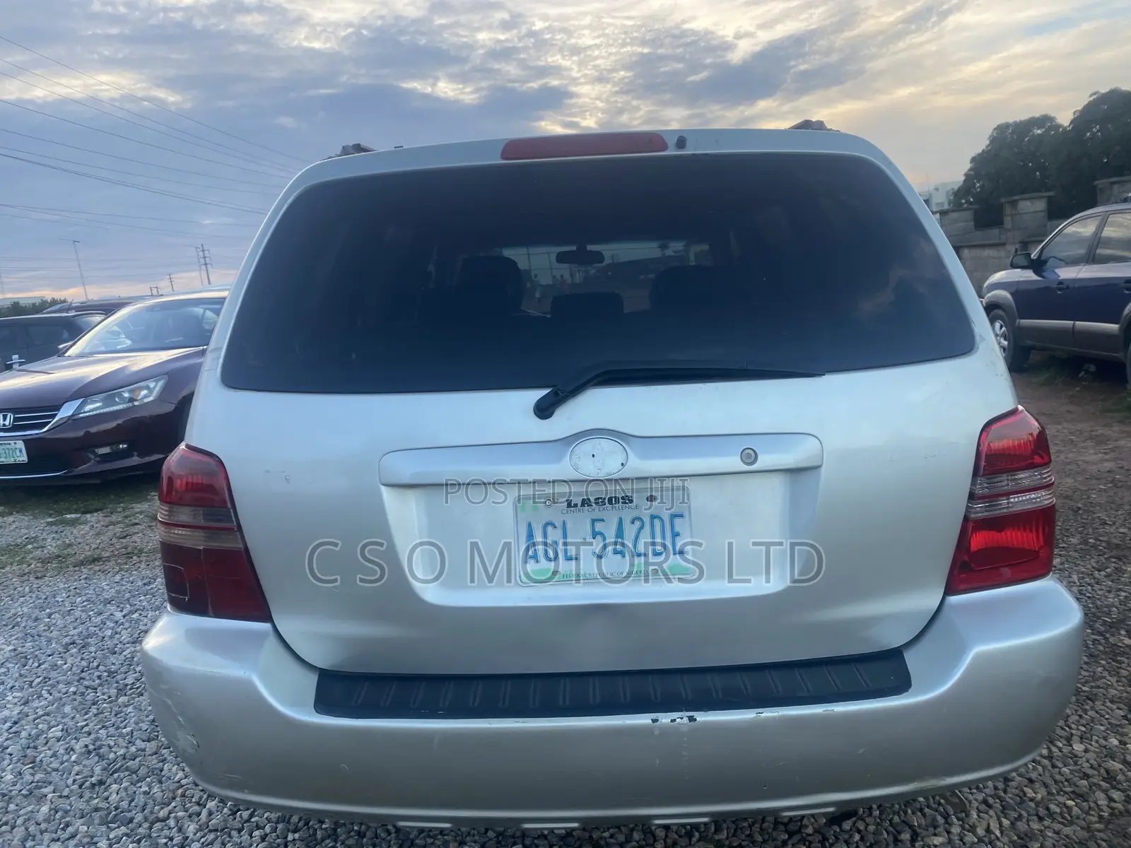 Toyota Highlander 2004 Silver