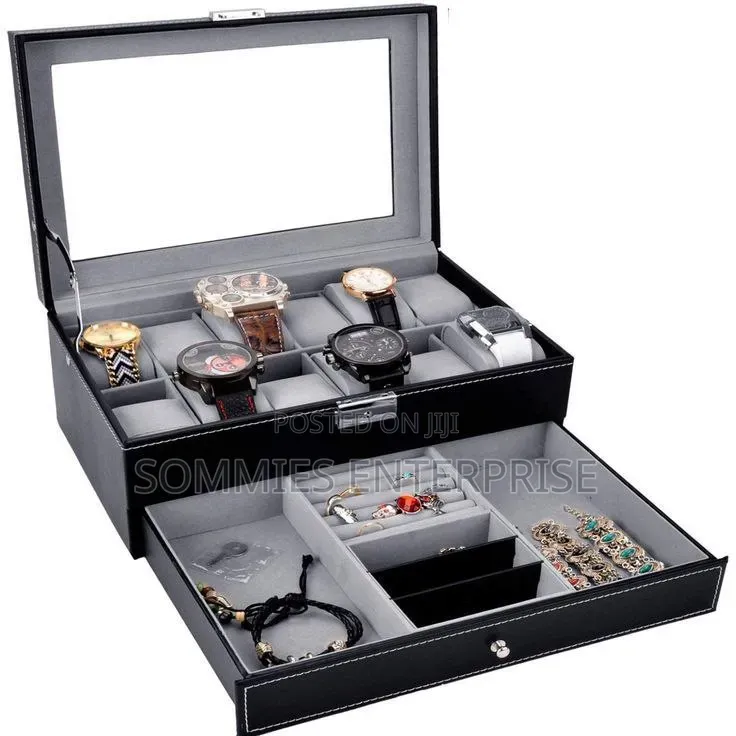 Wrist Watch and Jewelry Organizer