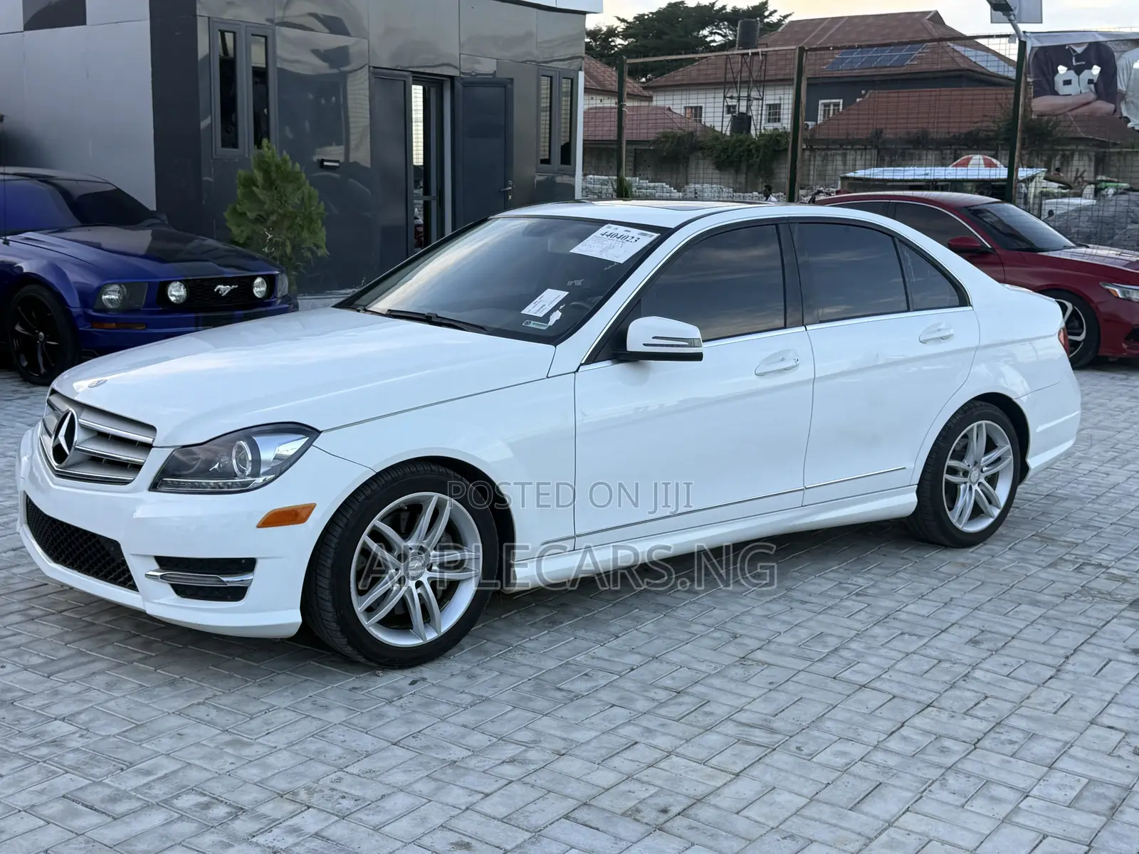 Mercedes-Benz C300 Sport 4Matic Sedan AWD (3.5L 6cyl 7A) 2014 White
