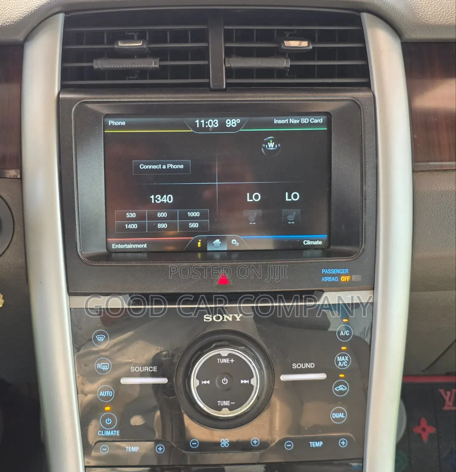 Ford Edge 2011 Red