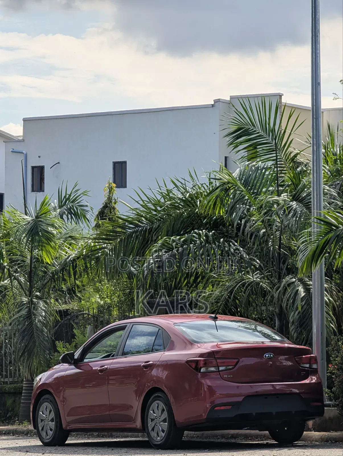 Kia Rio 2021 Red