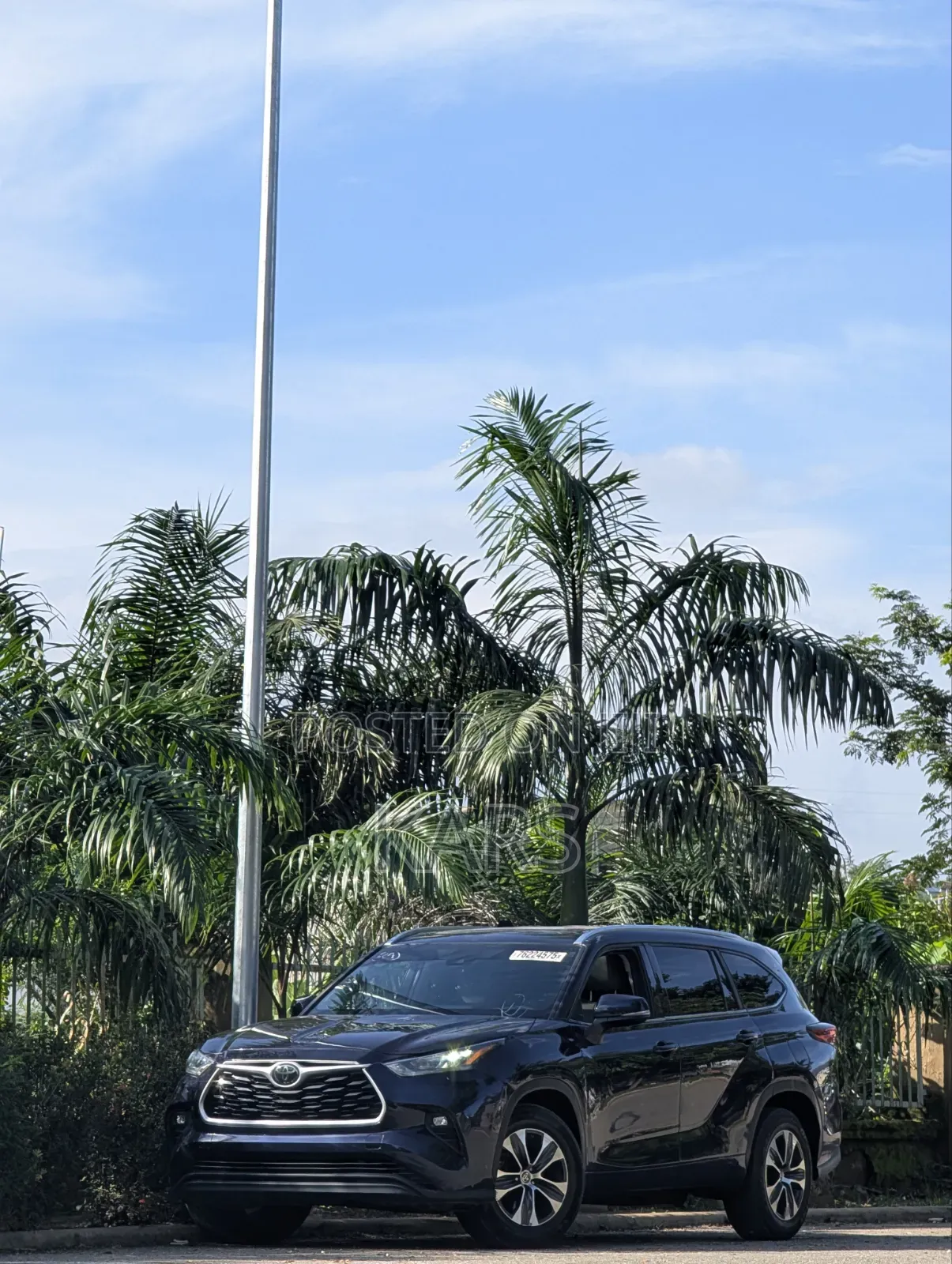Toyota Highlander 2020 Blue