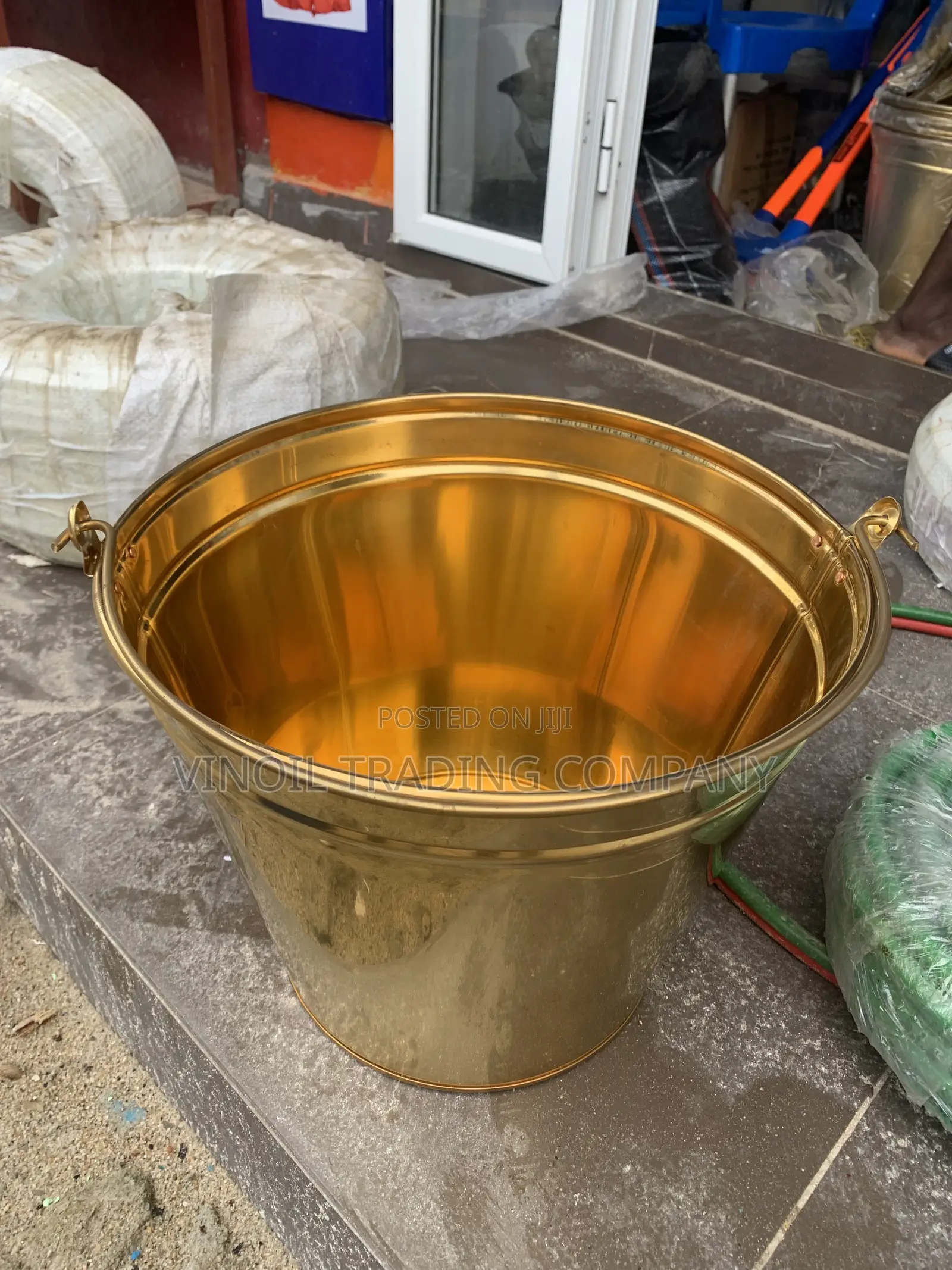 Brass/Gold Fire Bucket