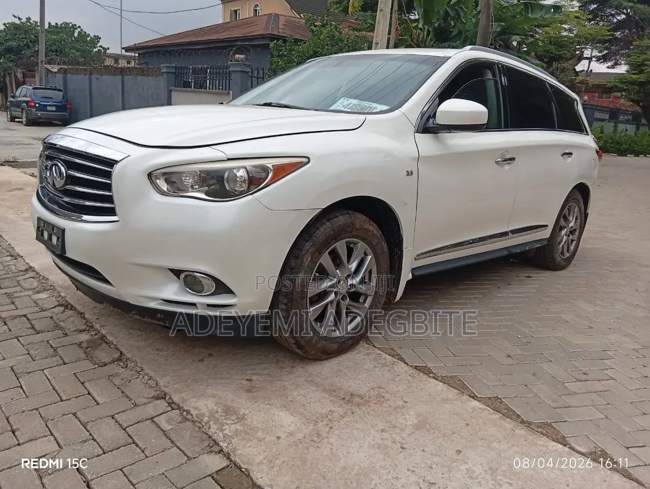 Infiniti QX 2015 White