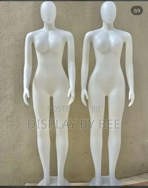 Female White Plastic Mannequin