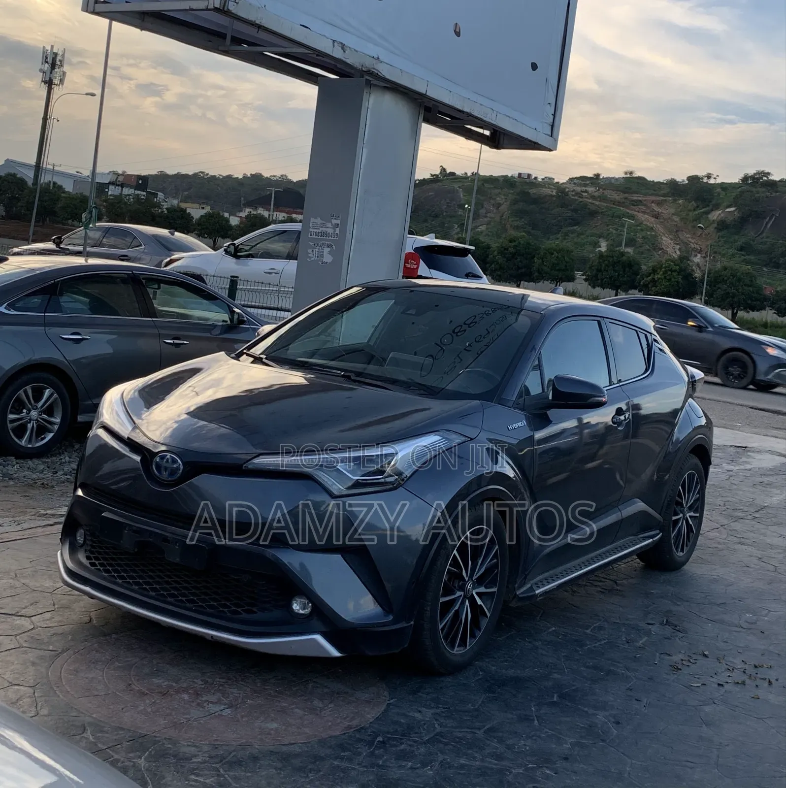 Toyota C-HR 2017 Gray