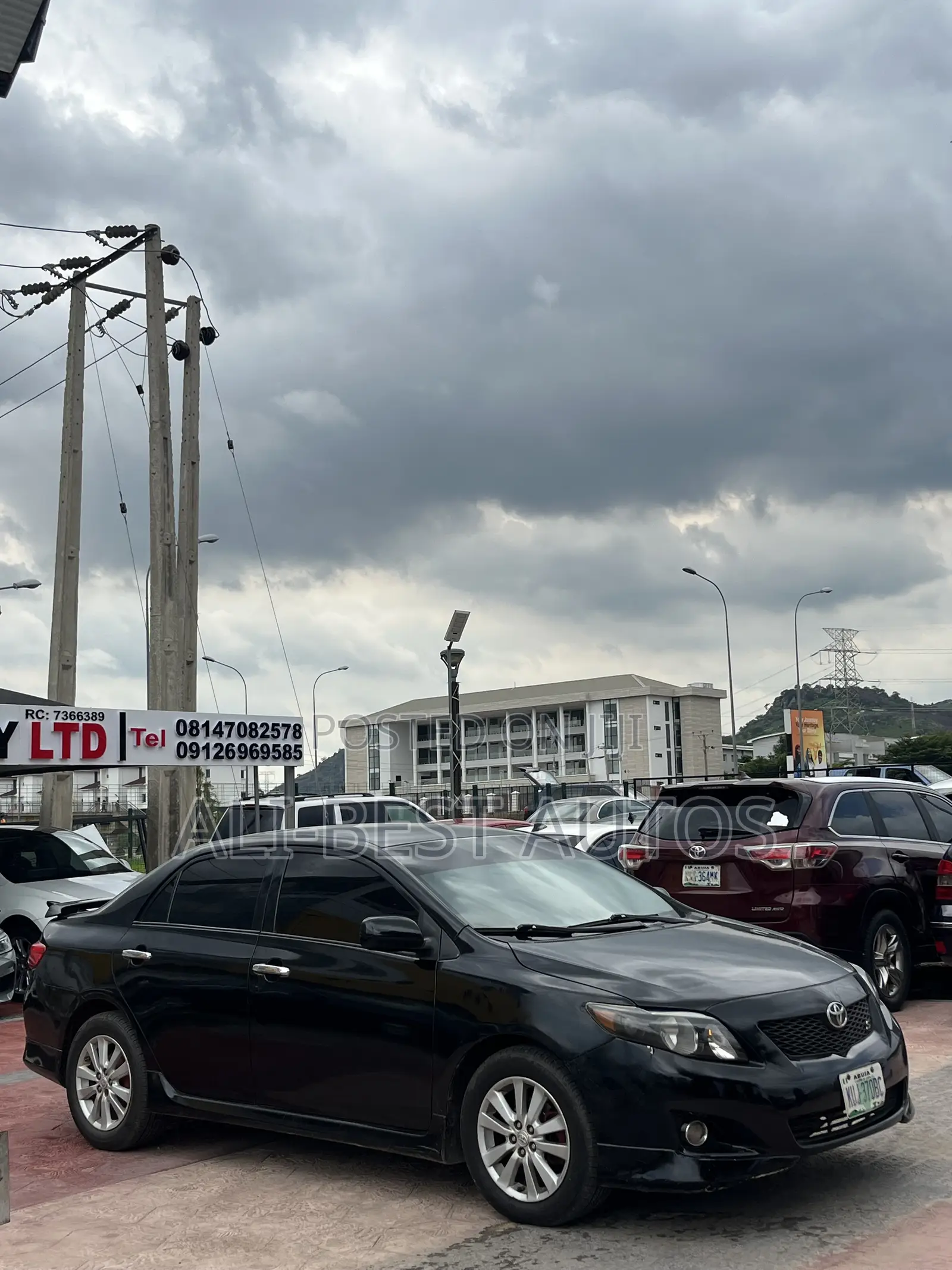 Toyota Corolla 2009 Black